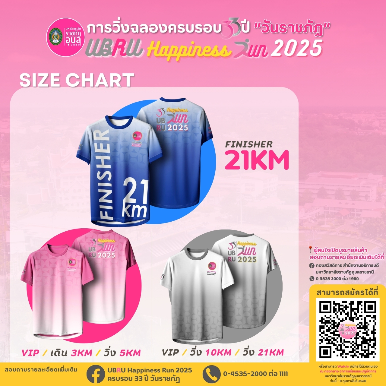 UBRU Happiness Run 2025